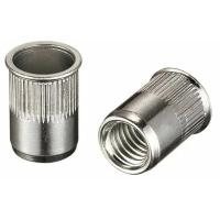 Купить заклепка м5x11.5 с внутренней резьбой, насечками и уменьшенным бортом, нерж. сталь a2 оптом | ПРОТОРГ