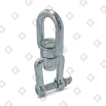 Вертлюг Art. 8255 петля-вилка 13мм, нерж. сталь A4 - №2