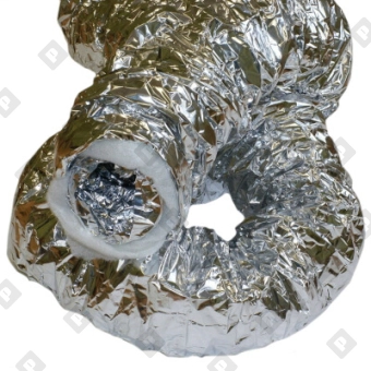 Гибкий воздуховод теплоизолированный Ø508 мм, алюминий - №1