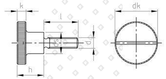 DIN 465 AISI 303 M 3X5 - №4