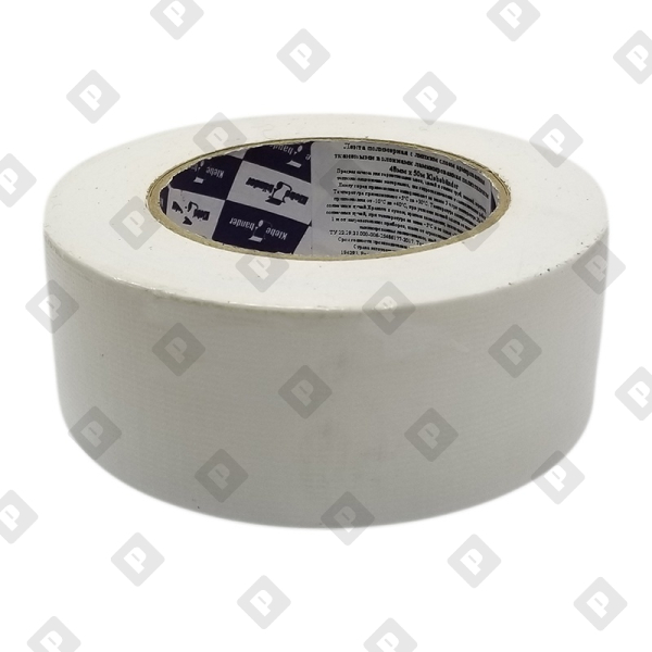 Лента клейкая 50 мм TPL белая сантехническая (50 м) - №1