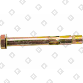 Анкерный болт М6 8х80 с болтом, жёлтый цинк - №1