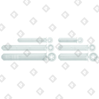 Пластиковая сетчатая гильза EASYFIX 15x85 для пустотелых оснований, под шпильку М10-М12 - №1