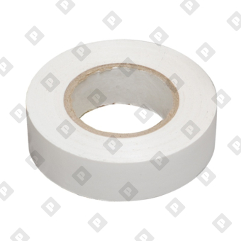 Изолента ПВХ Бибер 92001 белая 13 мм х 11 м - №1