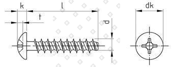 Art. 9091 A2 3,5X25 H - №4