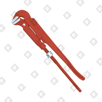 Ключ трубный Biber 90053 Профи CrV, 90 градусов 2" - №1