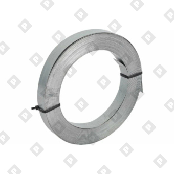 Лента тарная без отверстий LPT 20x0.55 (25 м), оц. сталь - №1