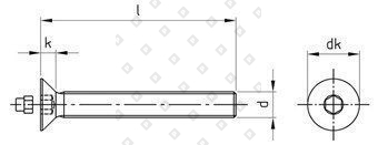 Art. 9141 A2 M8X20 с заглушкой - №4