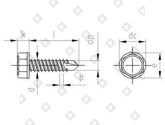 ISO 15480 AISI 410 4,8X50 - №5