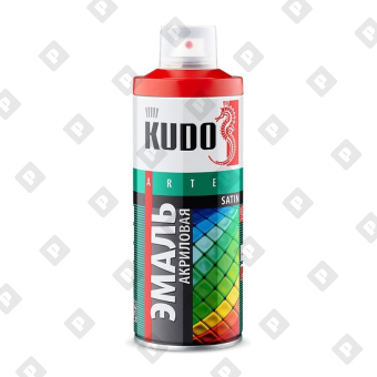 Эмаль аэрозольная Kudo KU-0A5021 satin RAL 5021 бирюзовая (0,52 л) - №1