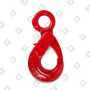 Крюк самозакрывающийся с проушиной 1.12 т, кл.пр. 8