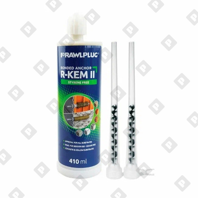 Химический анкер Rawlplug R-KEM-II-410 на основе полиэстеровой смолы, 410 мл - №1