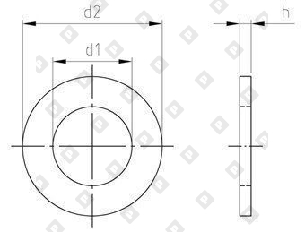 ISO 7089 A2 22 - №3