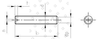 DIN 551 A4 M 8X35 - №4