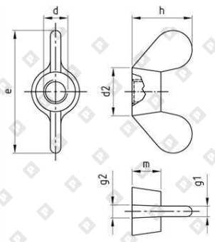 DIN 315 A4 M 6 - №4