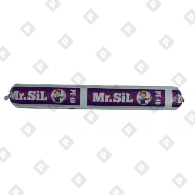 Полиуретановый герметик MR.SiL PU-40 "Серый", 600 мл - №1
