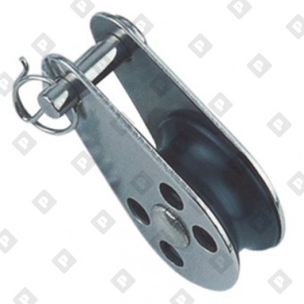 Блок такелажный Art 8407 со съемным пальцем 25мм, нерж. сталь А4 - №1