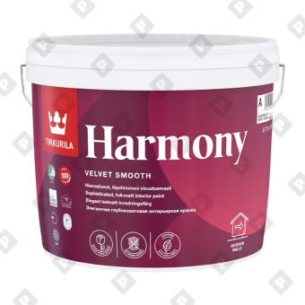 Краска акрилатная Tikkurila HARMONY А мат. (2,7 л) - №1