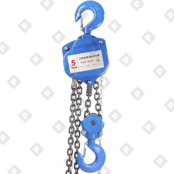 Таль цепная ручная шестеренная HSZ-622A, г/п 3 т, высота подъема 12 м - №1
