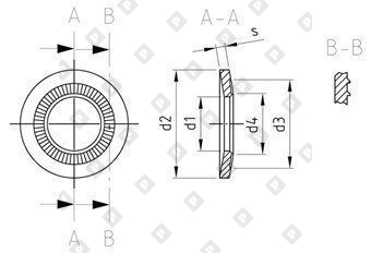 NFE 25-511 A4 16X32X2,8 - №3
