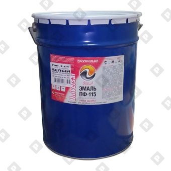 Эмаль ПФ-115 чёрная (25 кг) - №1