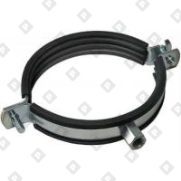 Хомут вентиляционный Ø160 мм с резиновым профилем и комби-гайкой М8/М10 - №1